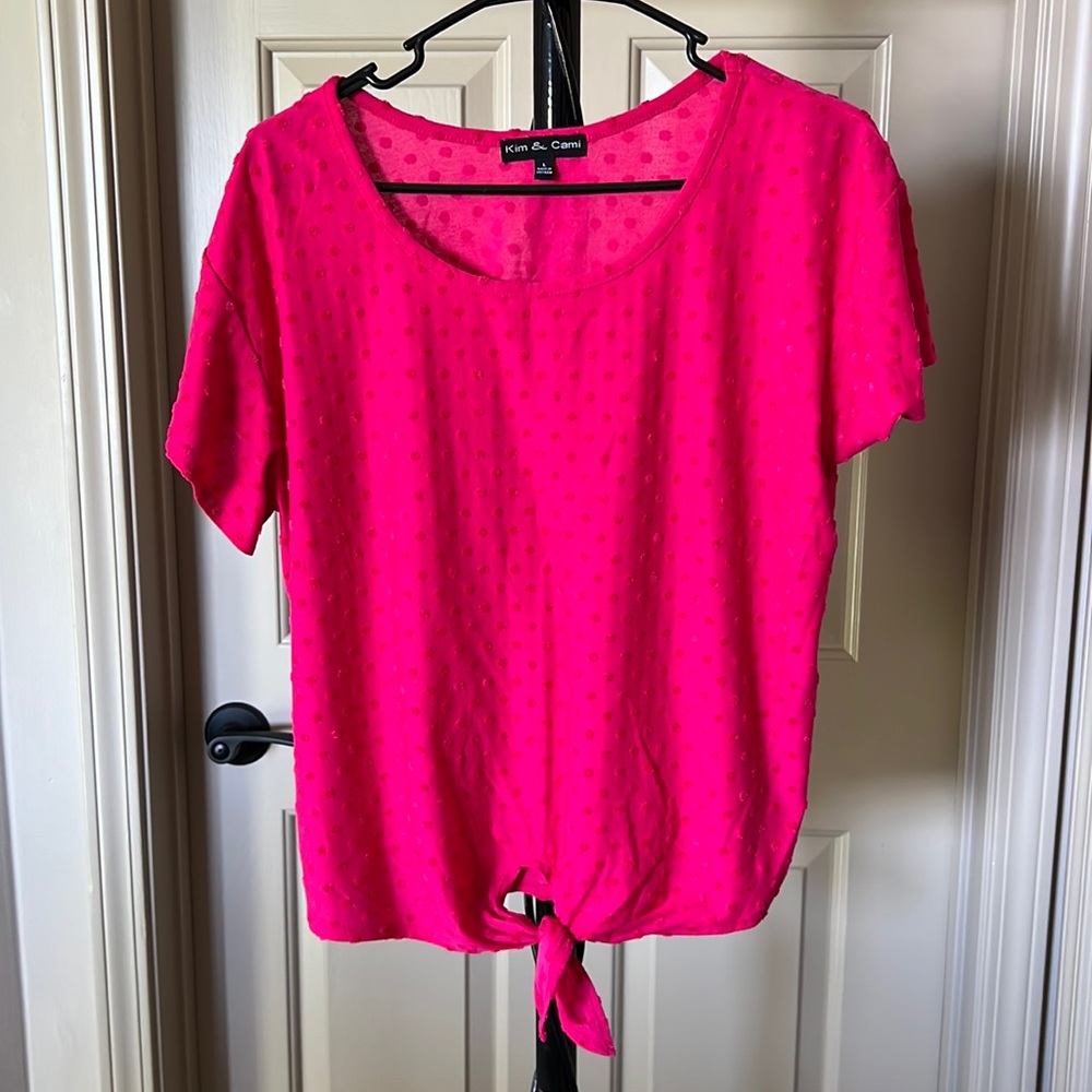 Pink top